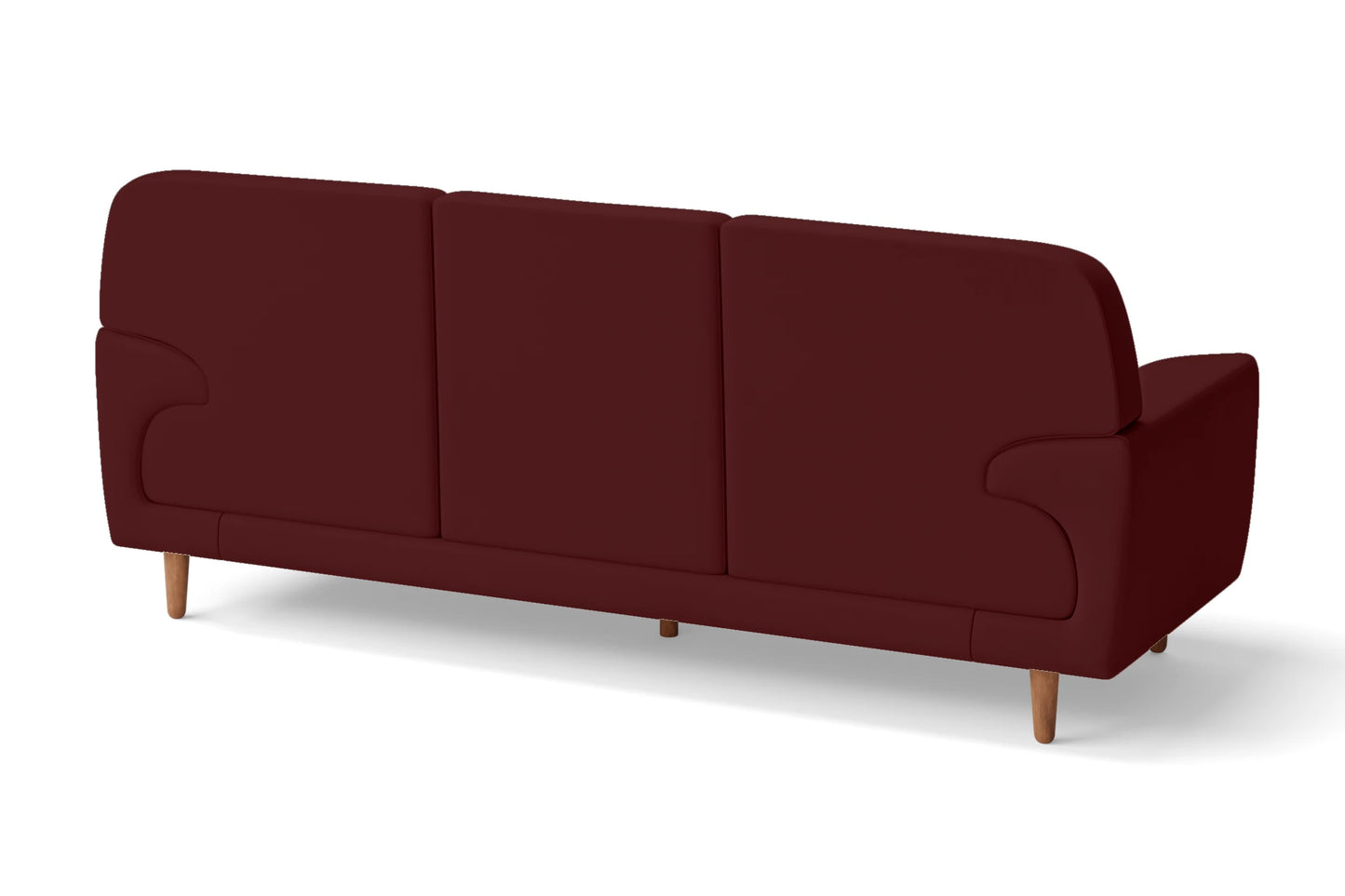 Ferrara 3 Seater Sofa Red Leather