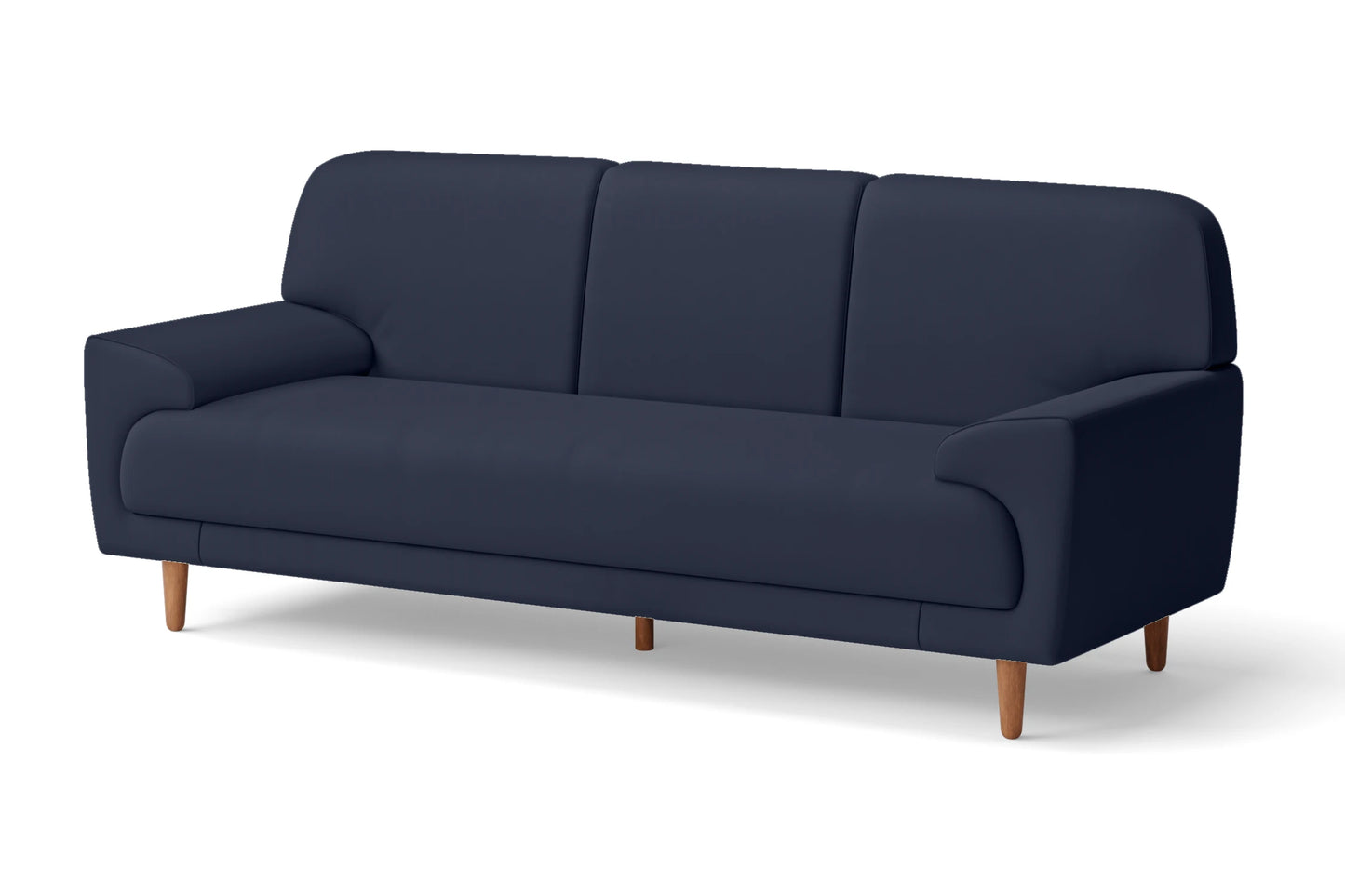 Ferrara 3 Seater Sofa Spruce Leather