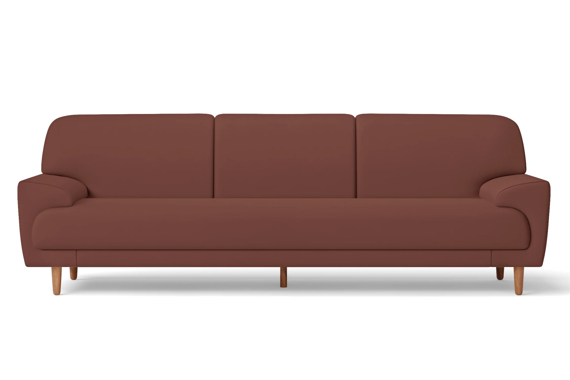 Ferrara 4 Seater Sofa Mauve Leather