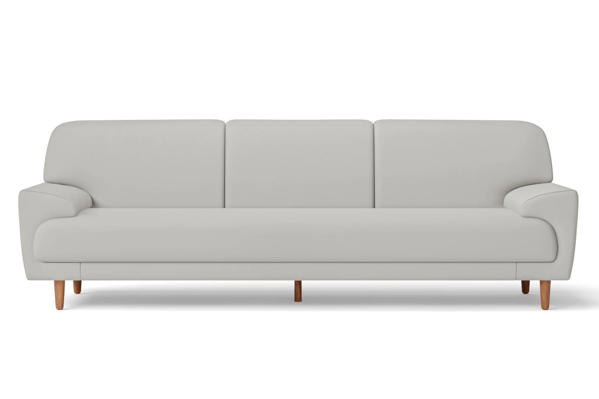 Ferrara 4 Seater Sofa White Leather