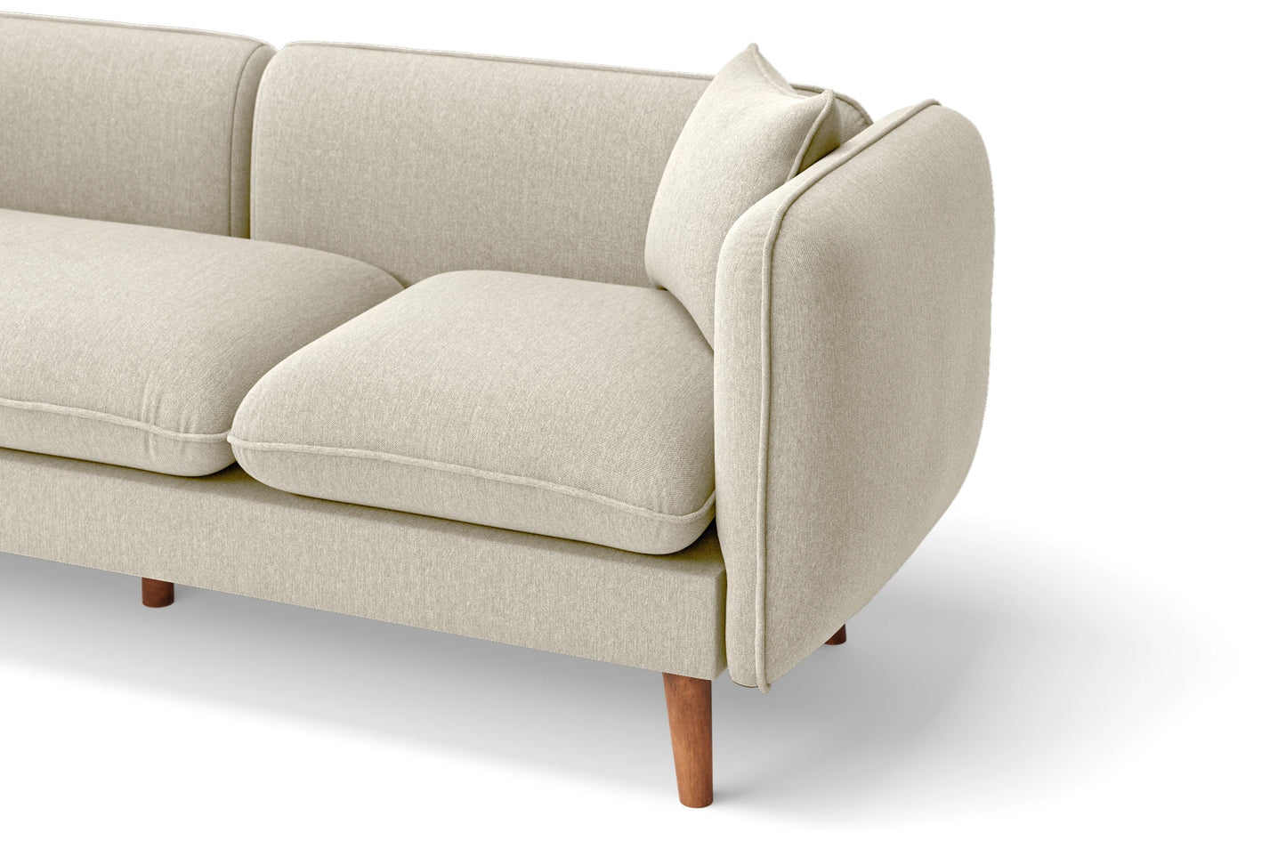 Florence Armchair Cream Linen Fabric