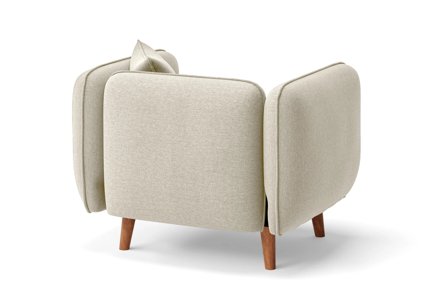 Florence Armchair Cream Linen Fabric