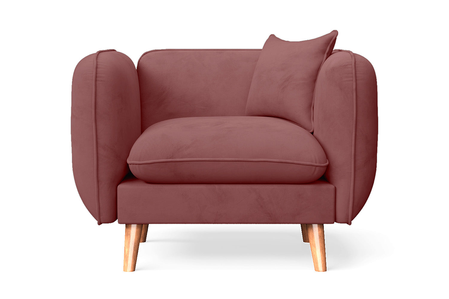 Florence Armchair Pink Velvet