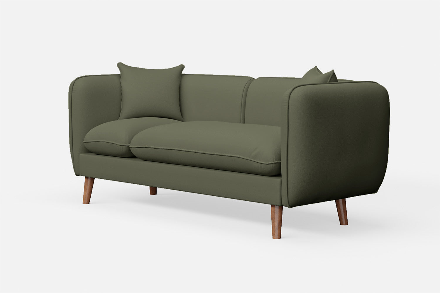 Florence 2 Seater Sofa Sage Leather