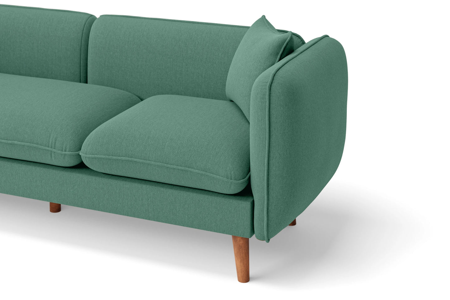 Florence 2 Seater Sofa Mint Green Linen Fabric