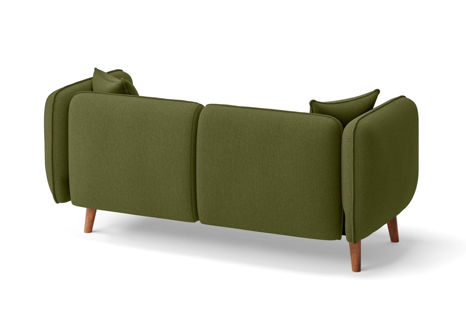 Florence 2 Seater Sofa Olive Linen Fabric