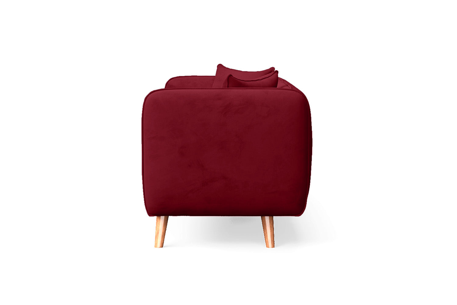 Florence 2 Seater Sofa Red Velvet