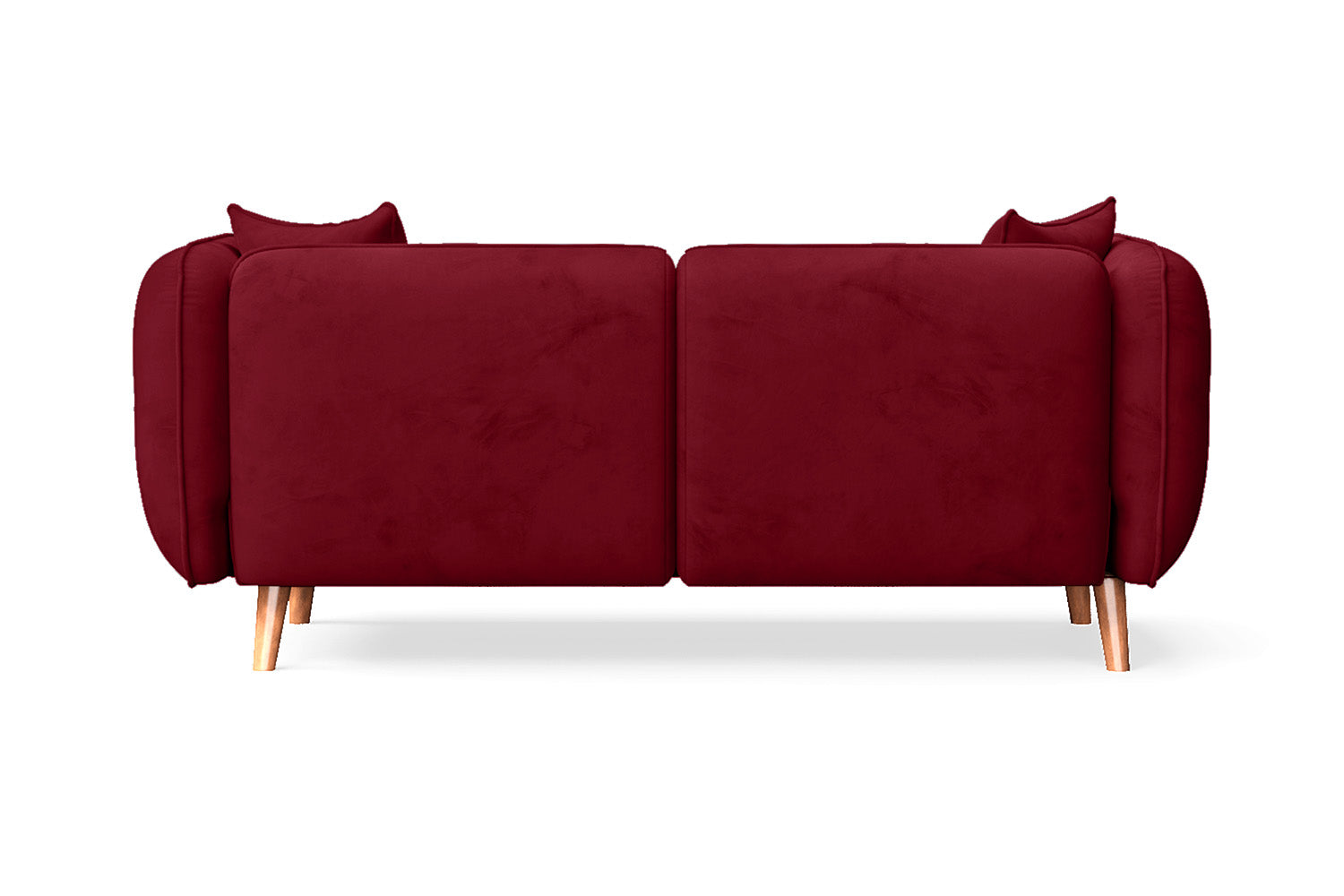 Florence 2 Seater Sofa Red Velvet