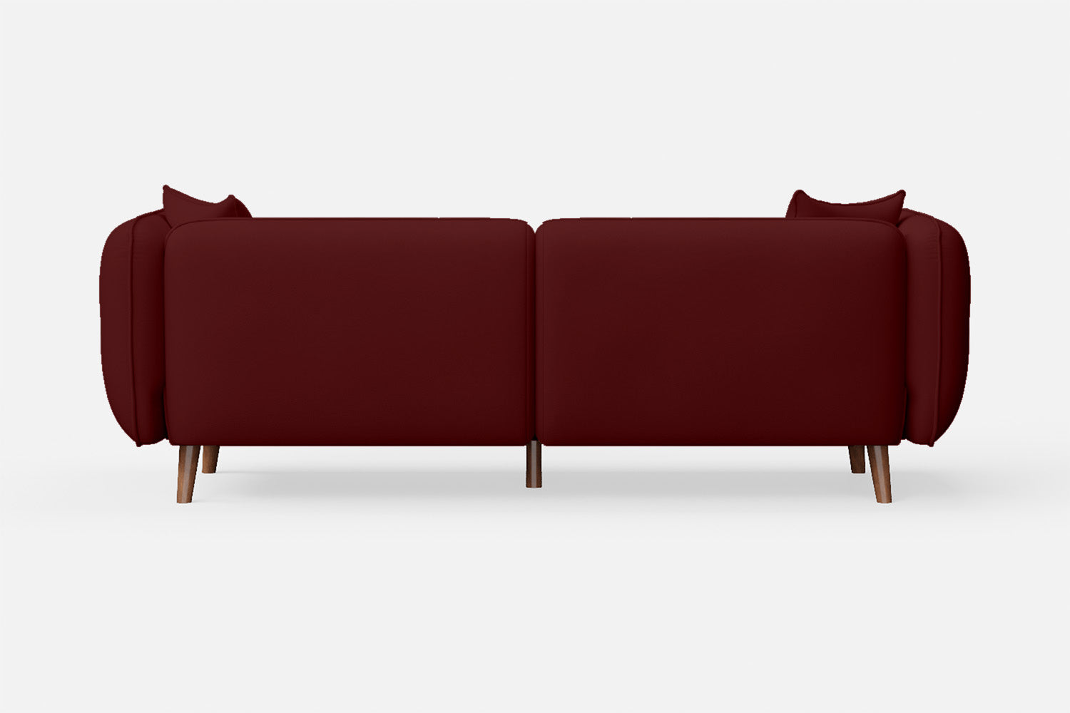 Florence 3 Seater Sofa Red Leather