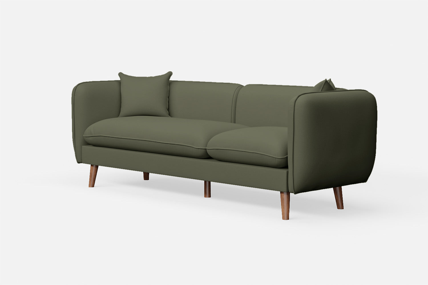 Florence 3 Seater Sofa Sage Leather