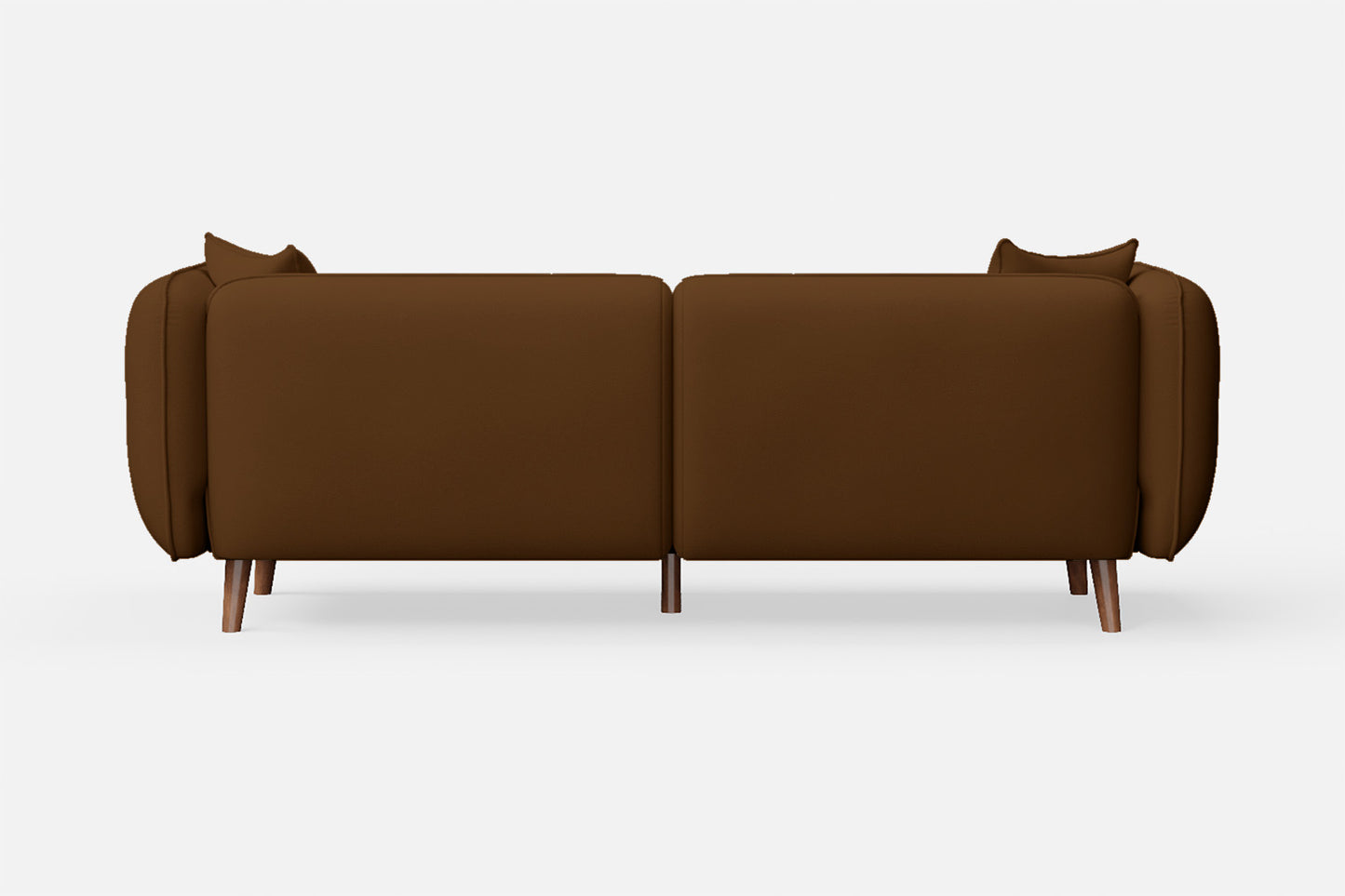 Florence 3 Seater Sofa Walnut Brown Leather