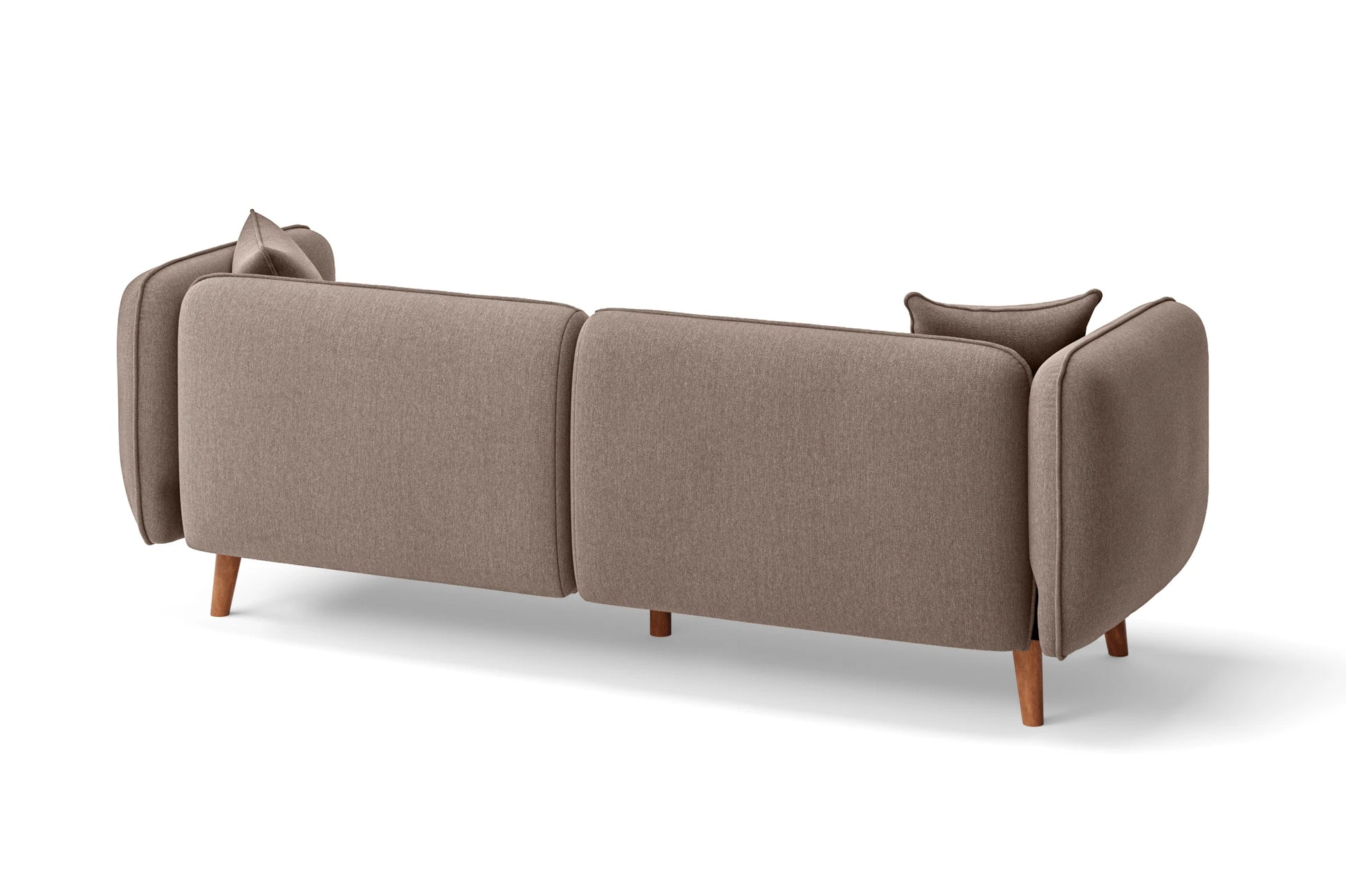 Florence 3 Seater Sofa Caramel Linen Fabric