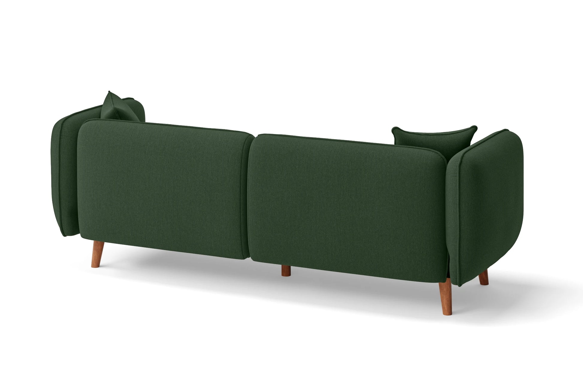 Florence 3 Seater Sofa Forest Green Linen Fabric