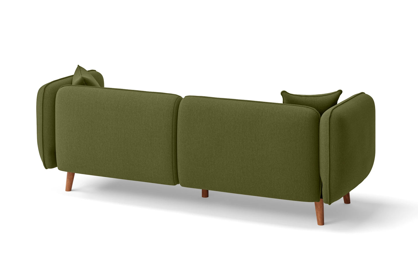 Florence 3 Seater Sofa Olive Linen Fabric