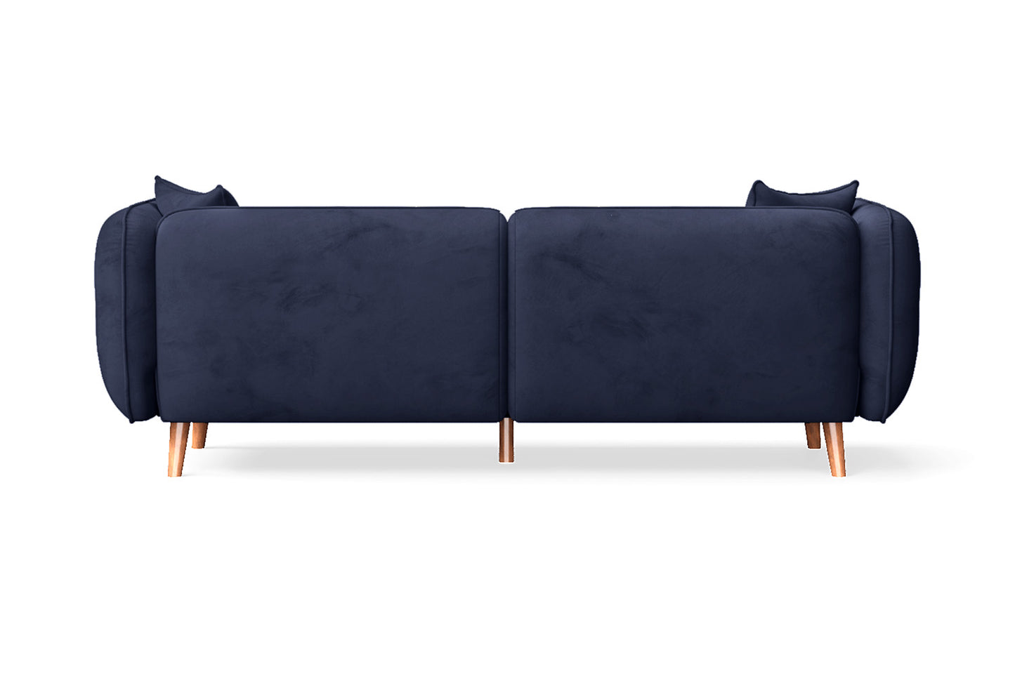 Florence 3 Seater Sofa Dark Blue Velvet