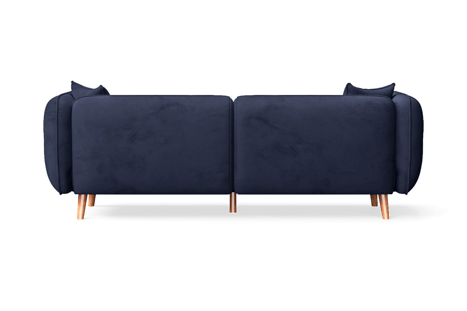 Florence 3 Seater Sofa Dark Blue Velvet