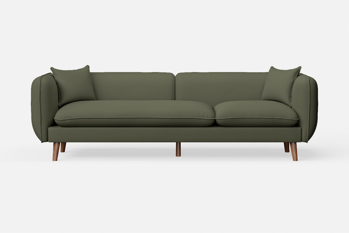 Florence 4 Seater Sofa Sage Leather