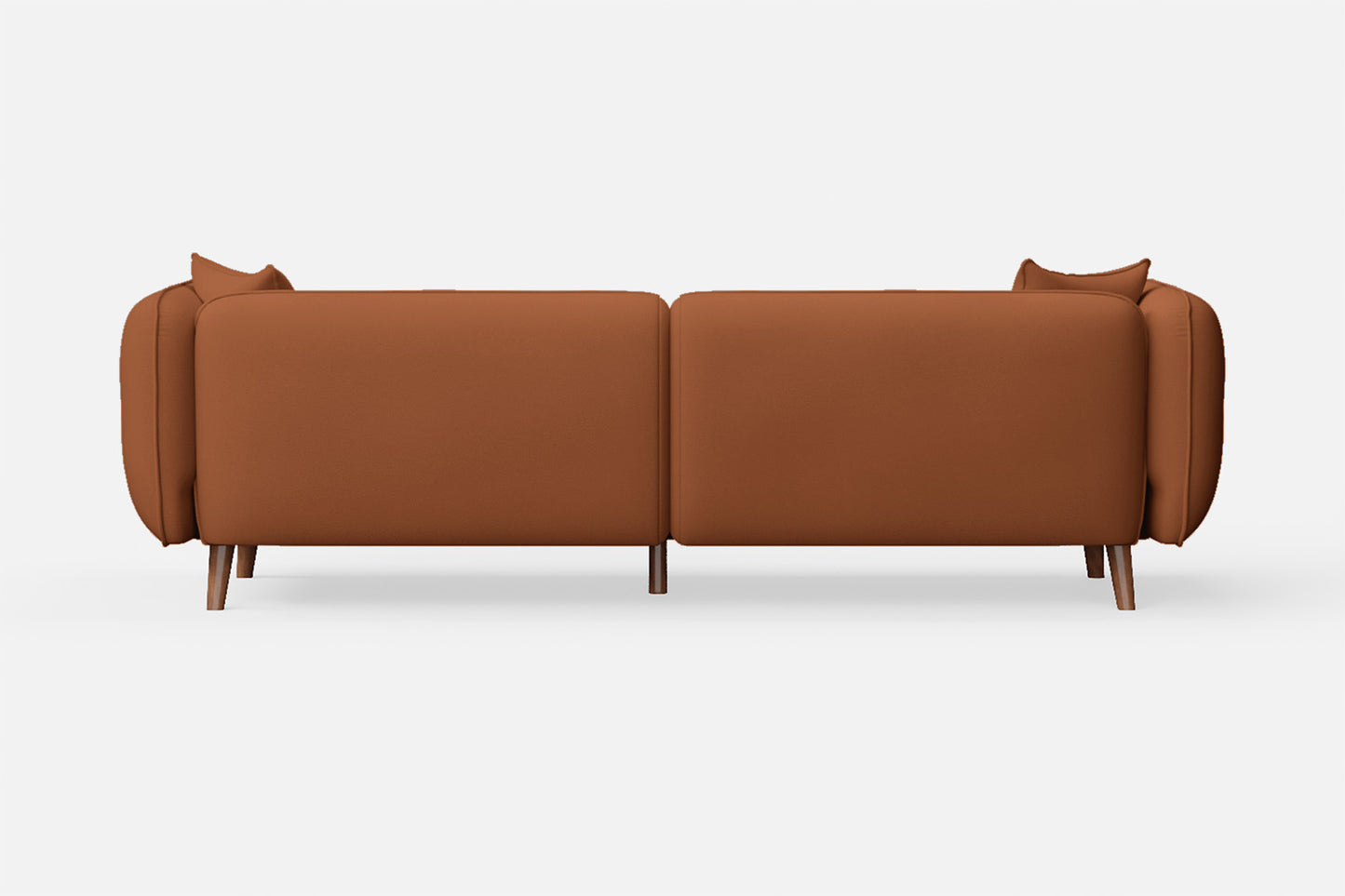 Florence 4 Seater Sofa Tan Brown Leather