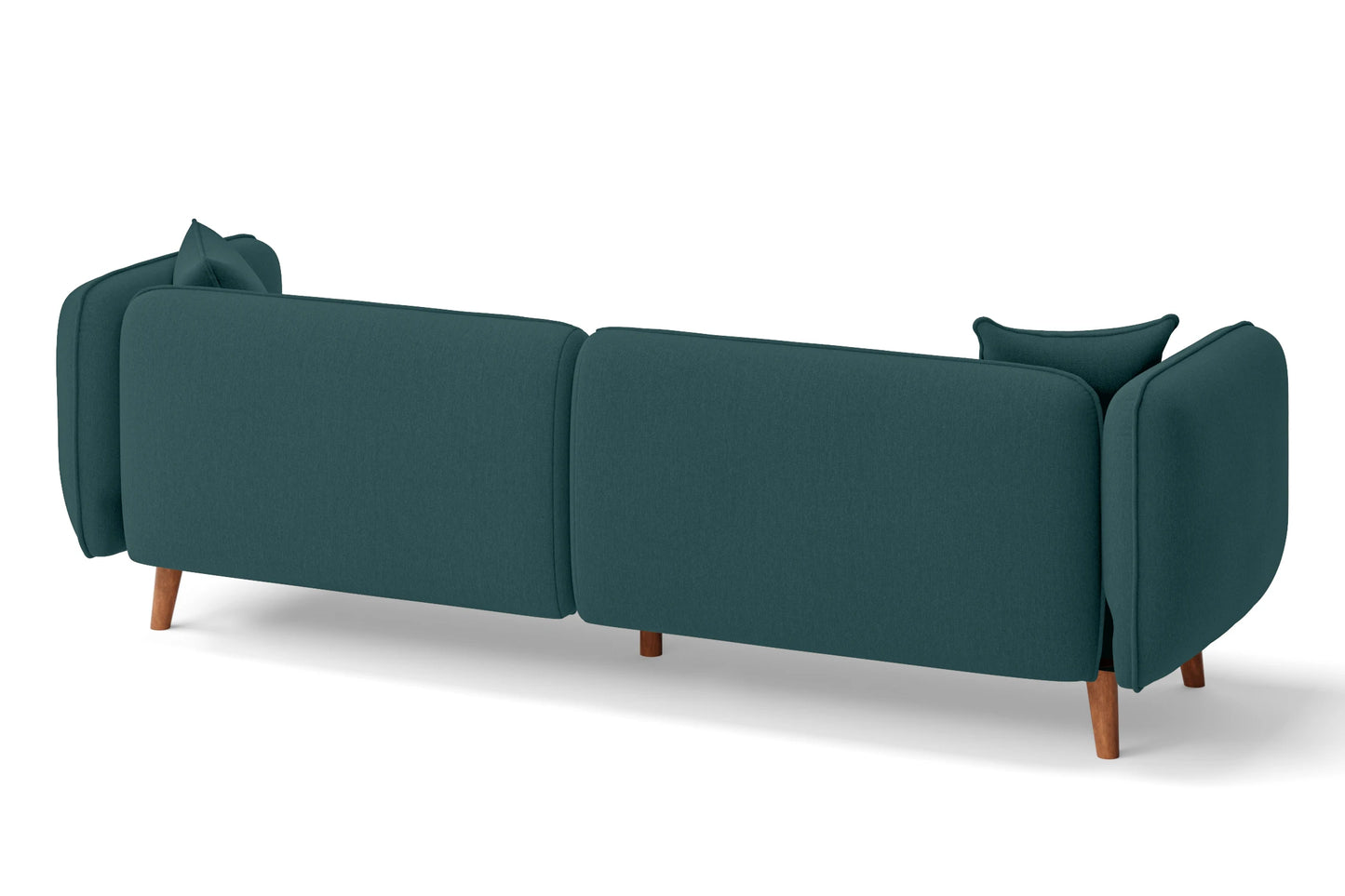 Florence 4 Seater Sofa Teal Linen Fabric