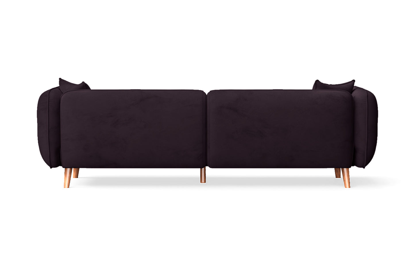 Florence 4 Seater Sofa Purple Velvet