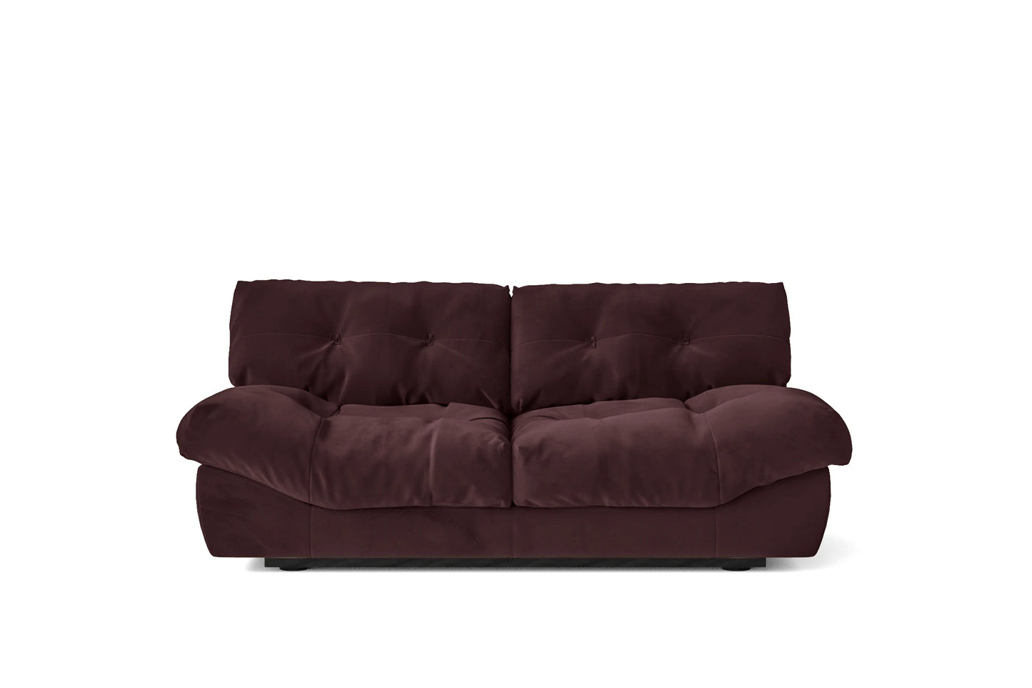 Forli 2 Seater Sofa Grape Velvet