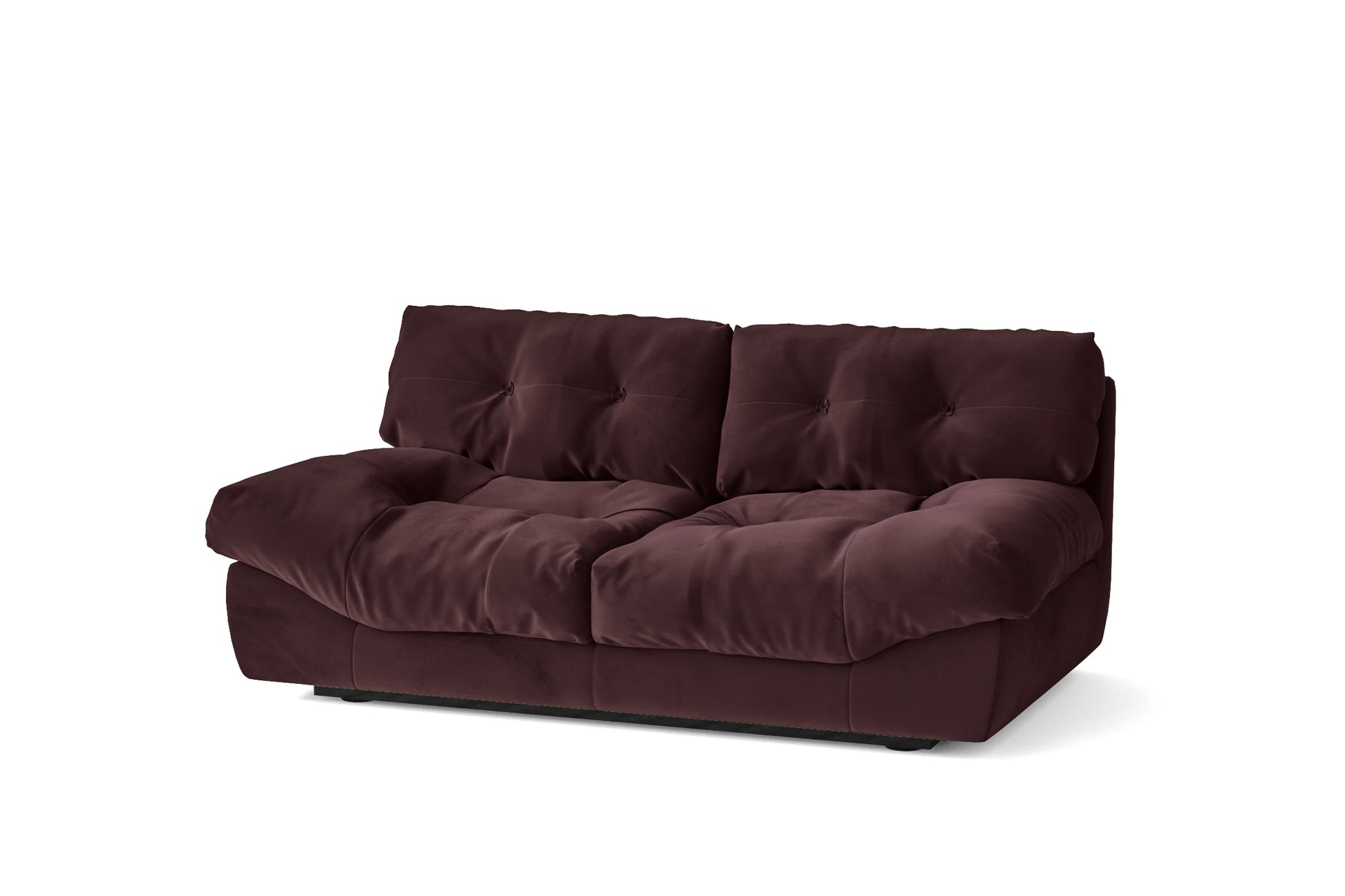 Forli 2 Seater Sofa Grape Velvet