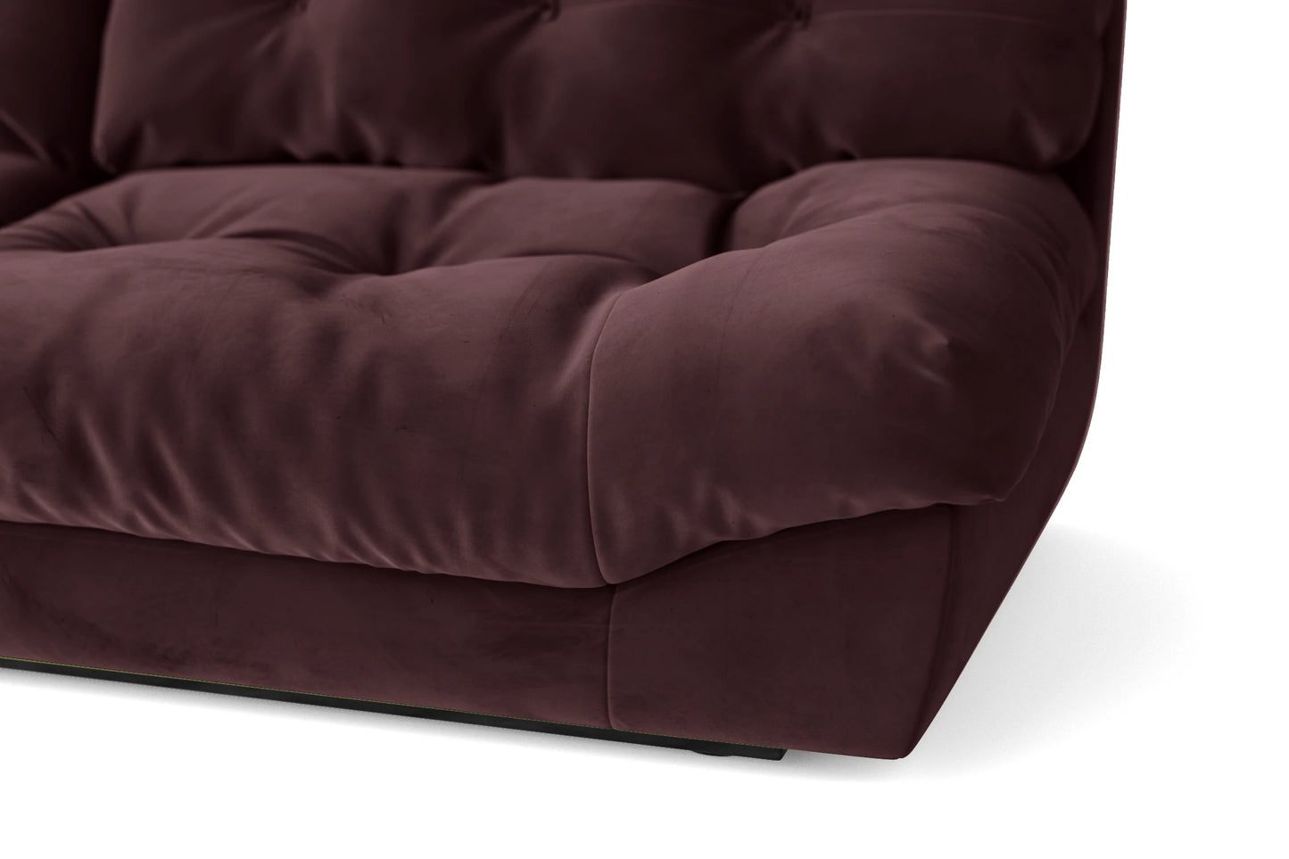 Forli 2 Seater Sofa Grape Velvet