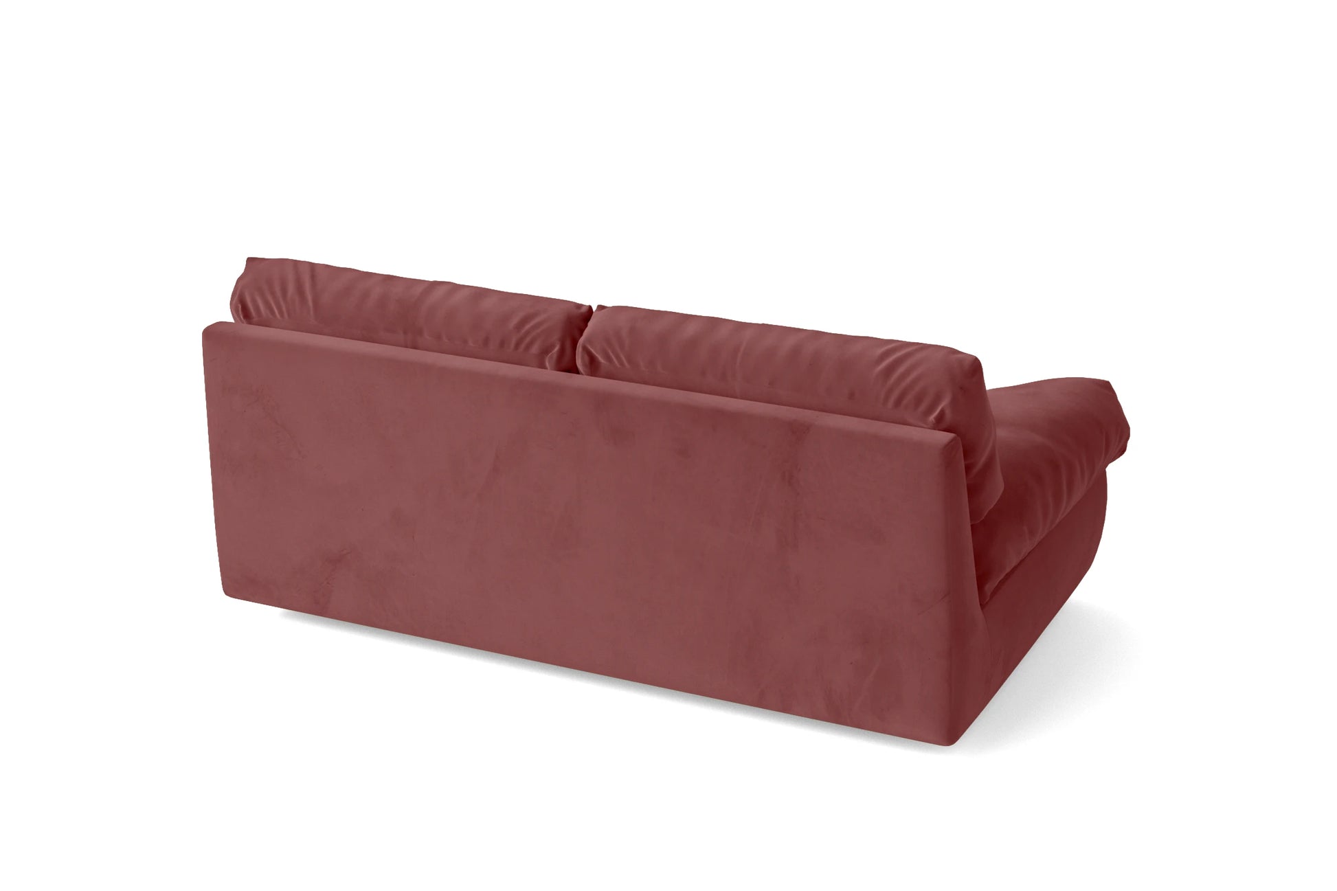 Forli 2 Seater Sofa Pink Velvet