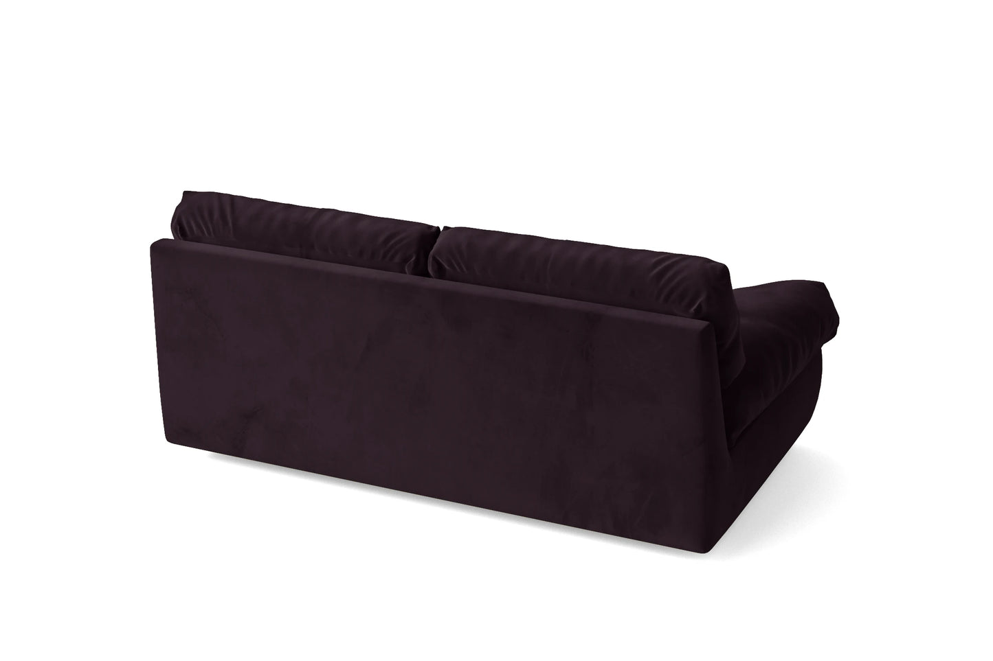 Forli 2 Seater Sofa Purple Velvet