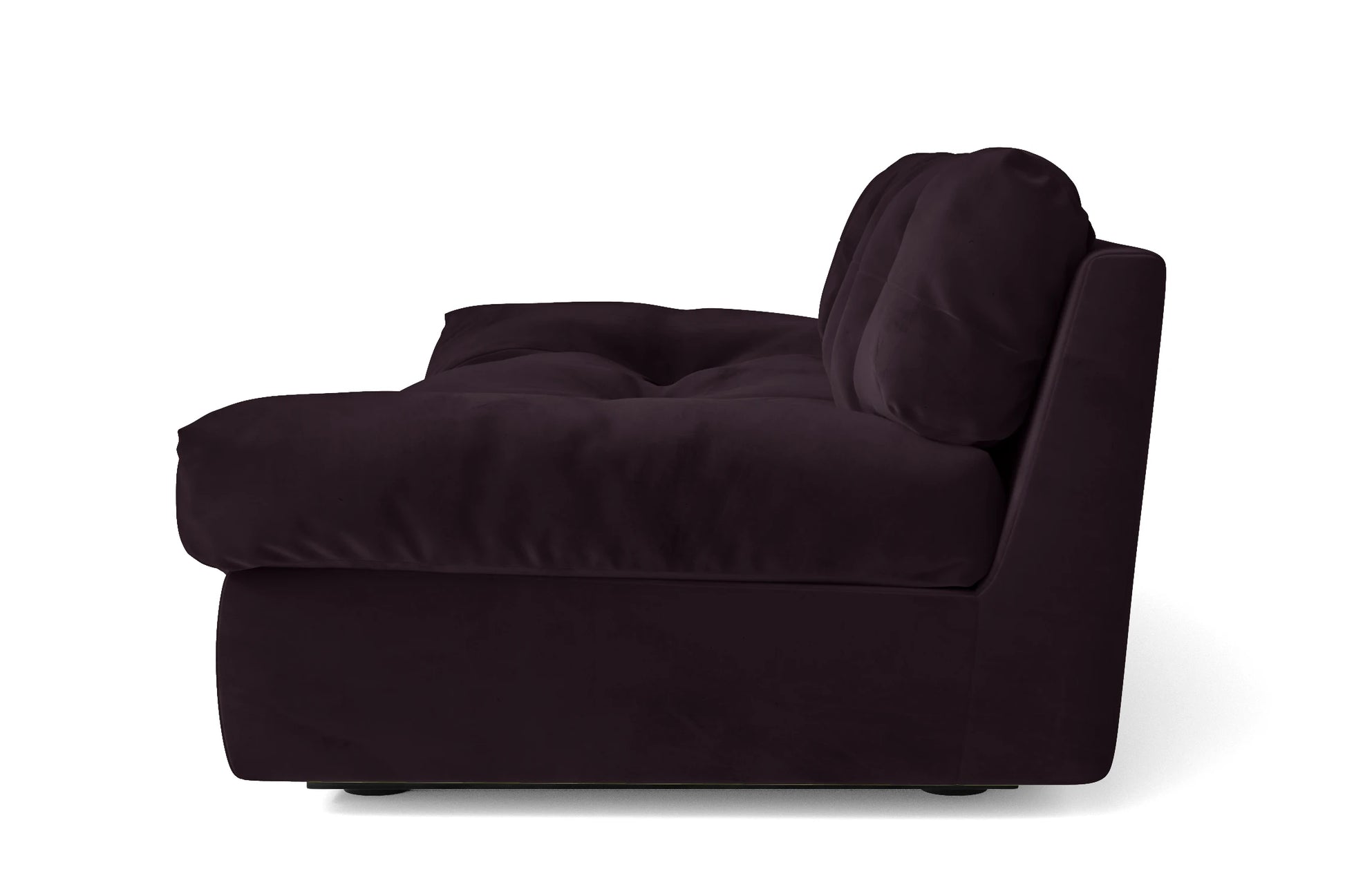 Forli 2 Seater Sofa Purple Velvet