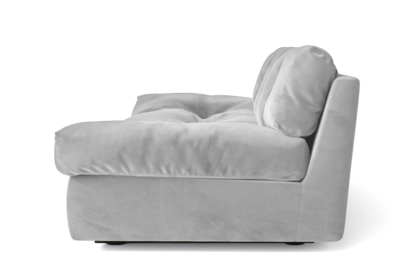 Forli 2 Seater Sofa White Velvet