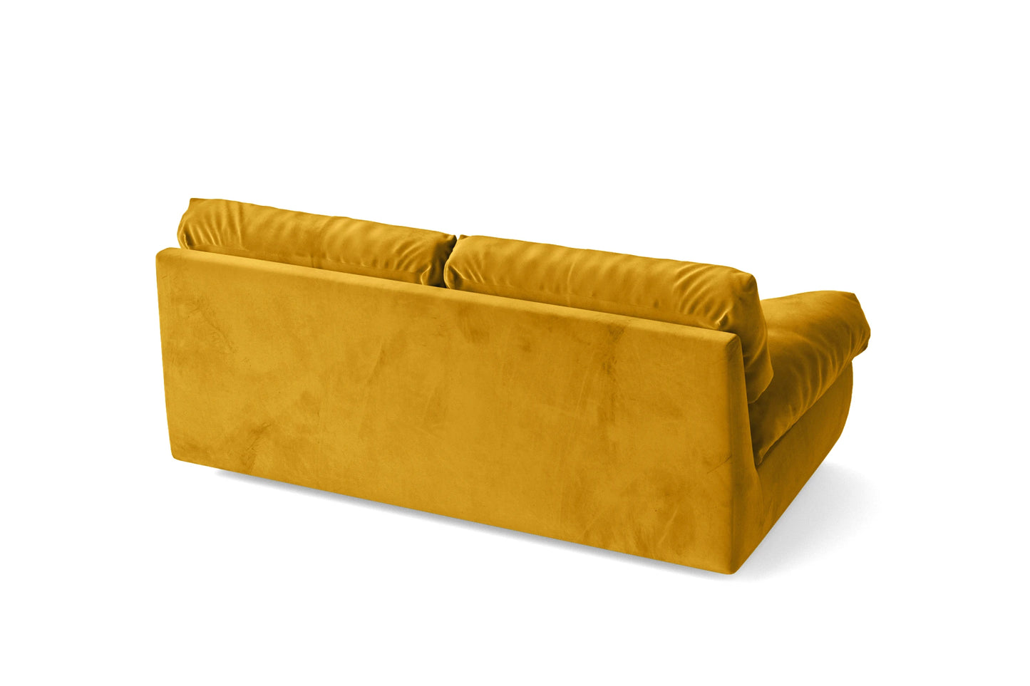 Forli 2 Seater Sofa Yellow Velvet