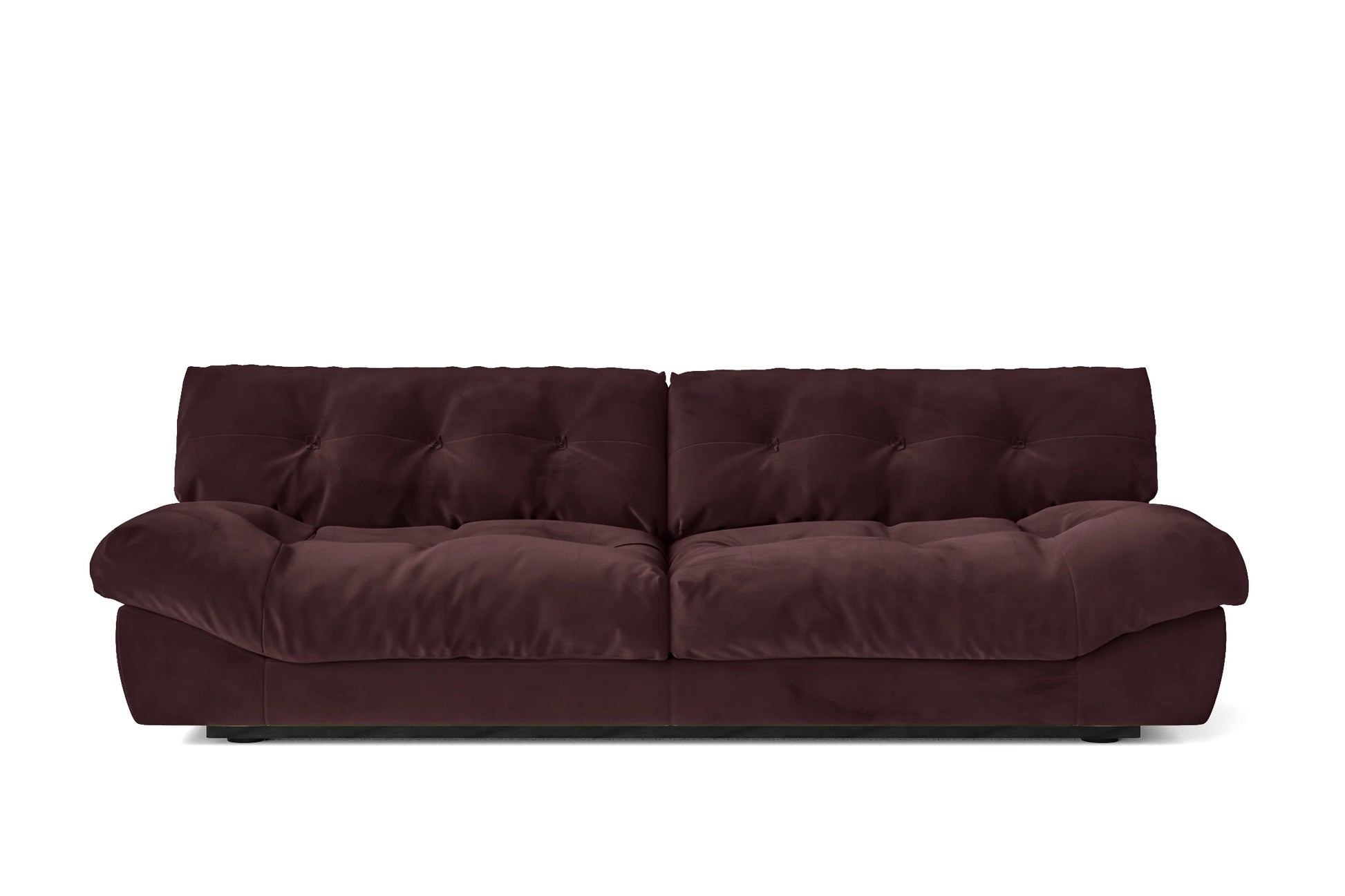 Forli 3 Seater Sofa Grape Velvet