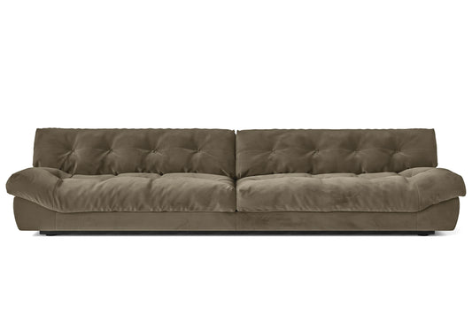 Forli 5 Seater Sofa Sand Velvet