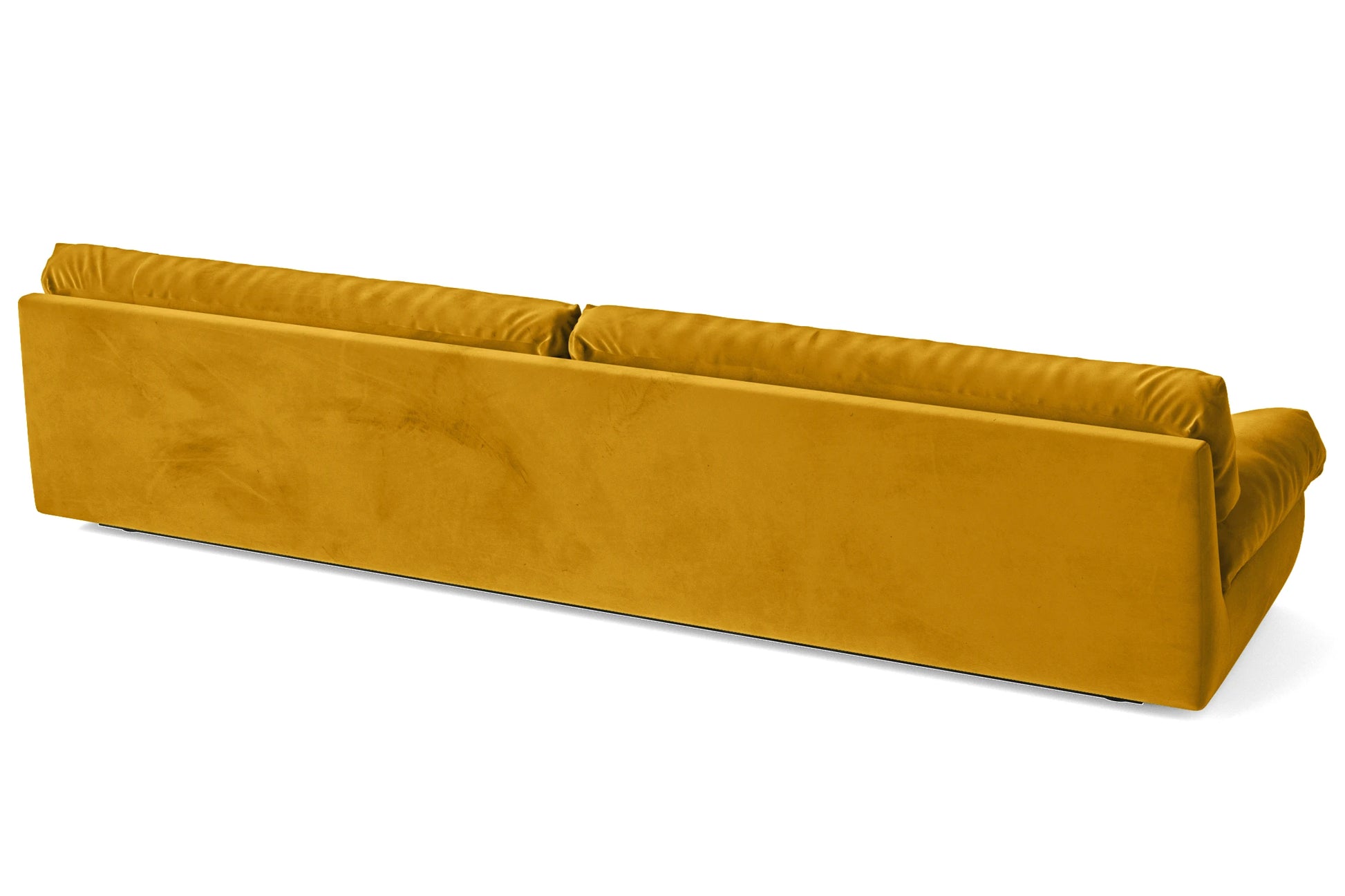 Forli 5 Seater Sofa Yellow Velvet