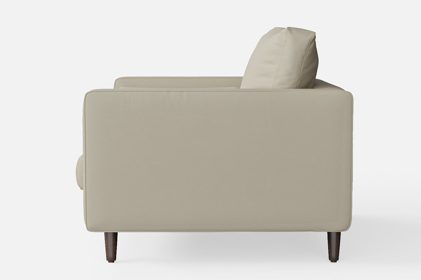 Gela Armchair Cream Leather