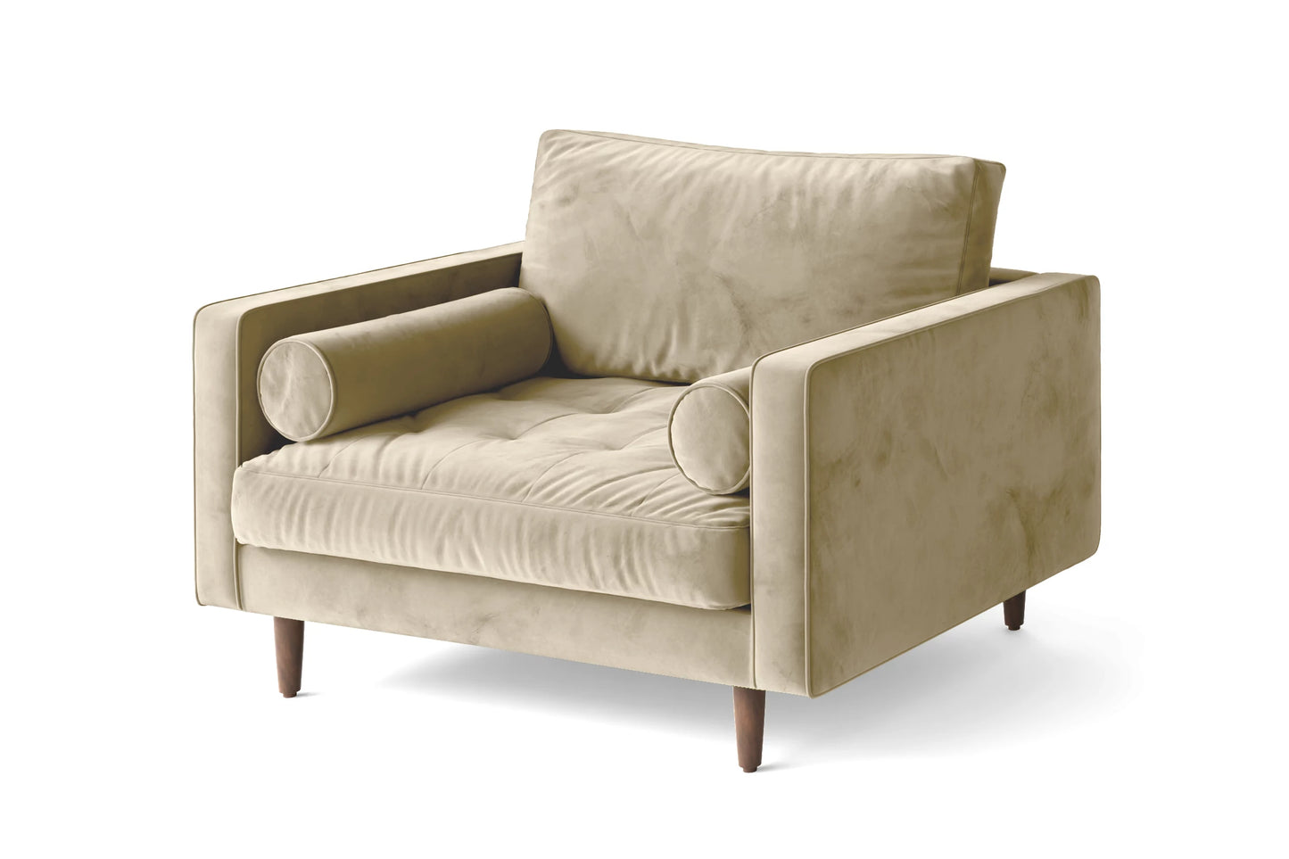 Gela Armchair Cream Velvet