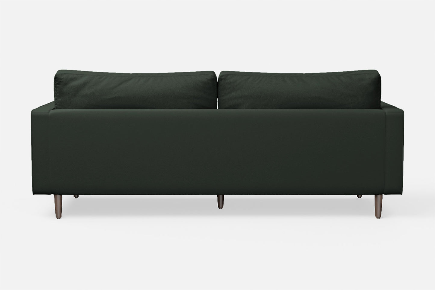 Gela 2 Seater Sofa Green Leather