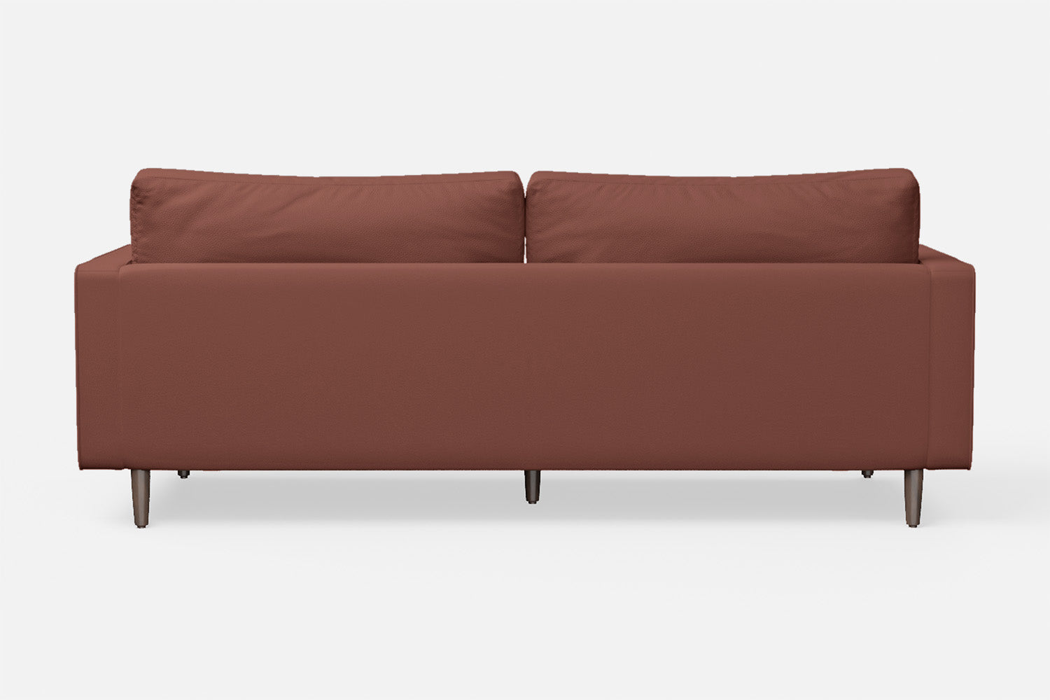 Gela 2 Seater Sofa Mauve Leather