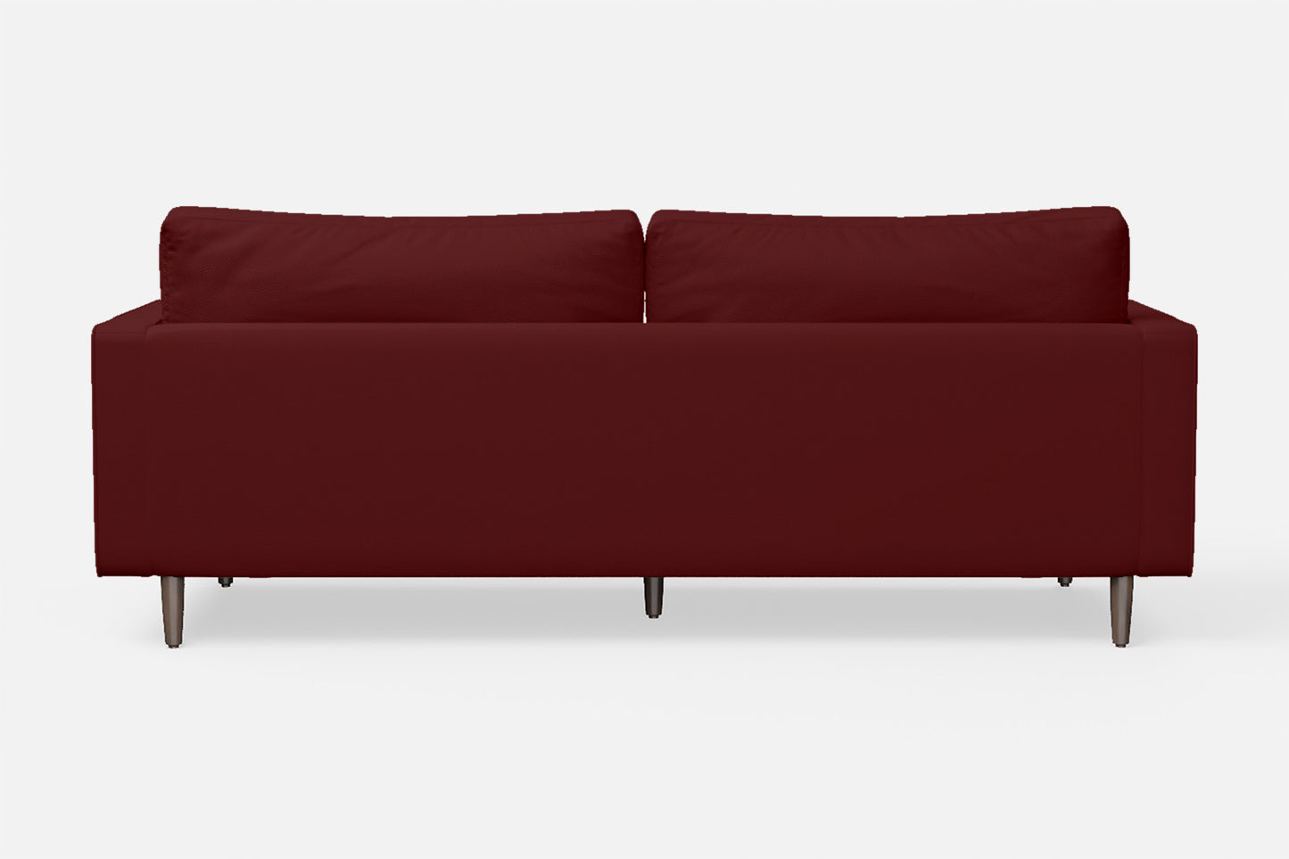 Gela 2 Seater Sofa Red Leather