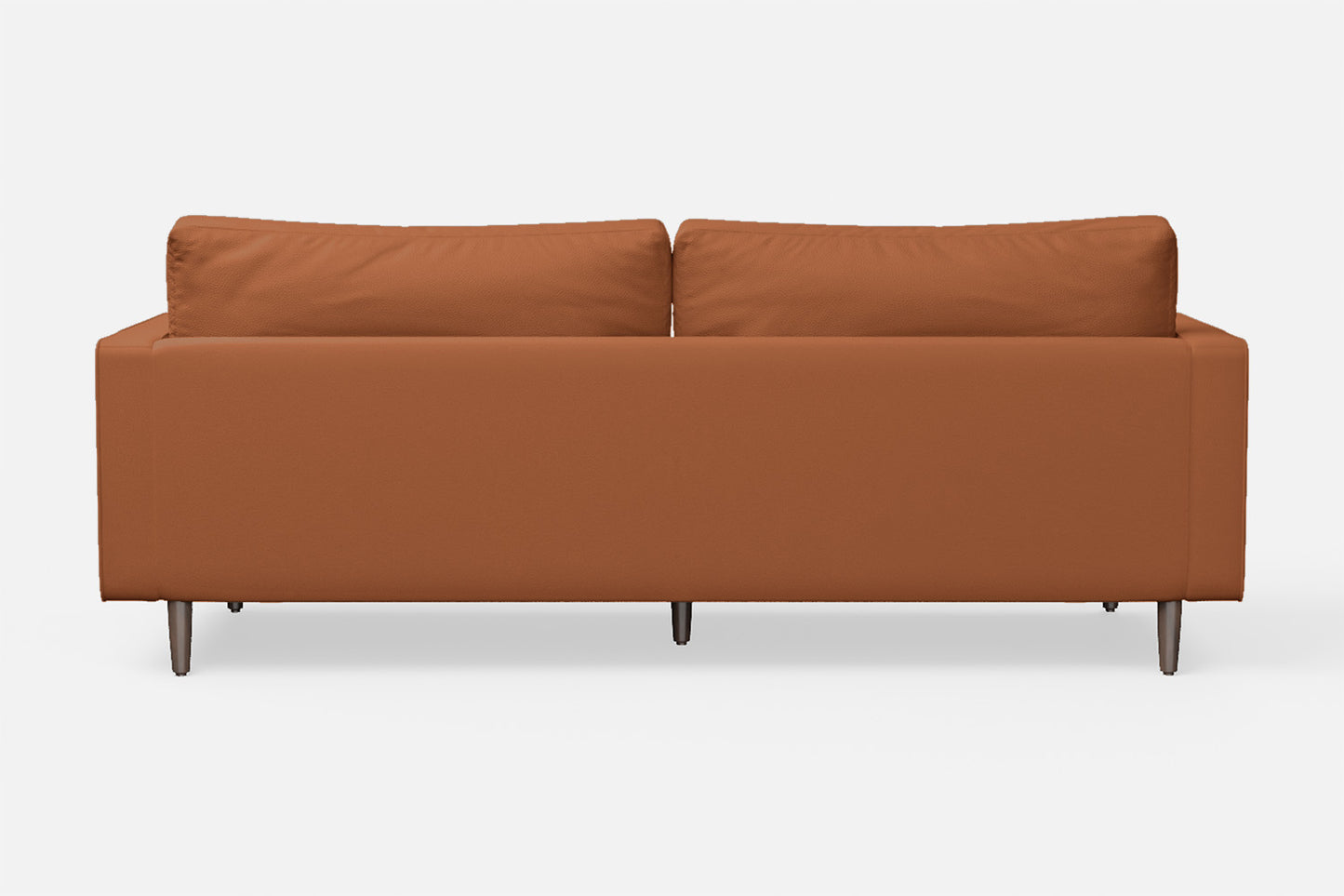 Gela 2 Seater Sofa Tan Brown Leather