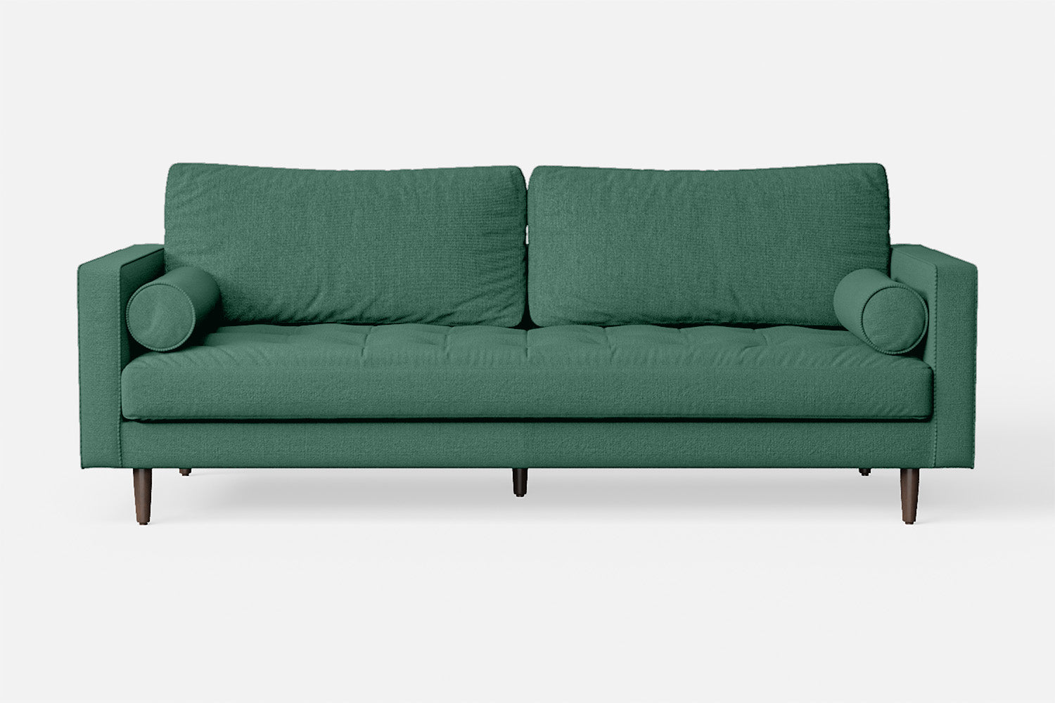 Gela 2 Seater Sofa Mint Green Linen Fabric