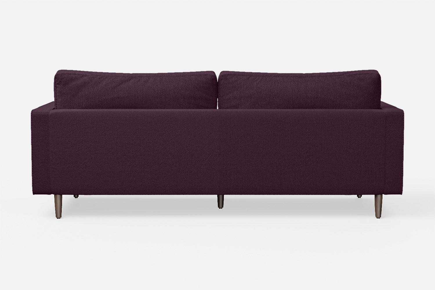 Gela 2 Seater Sofa Purple Linen Fabric