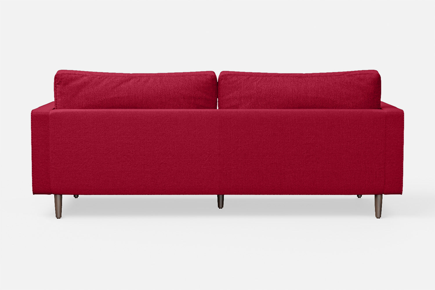 Gela 2 Seater Sofa Red Linen Fabric