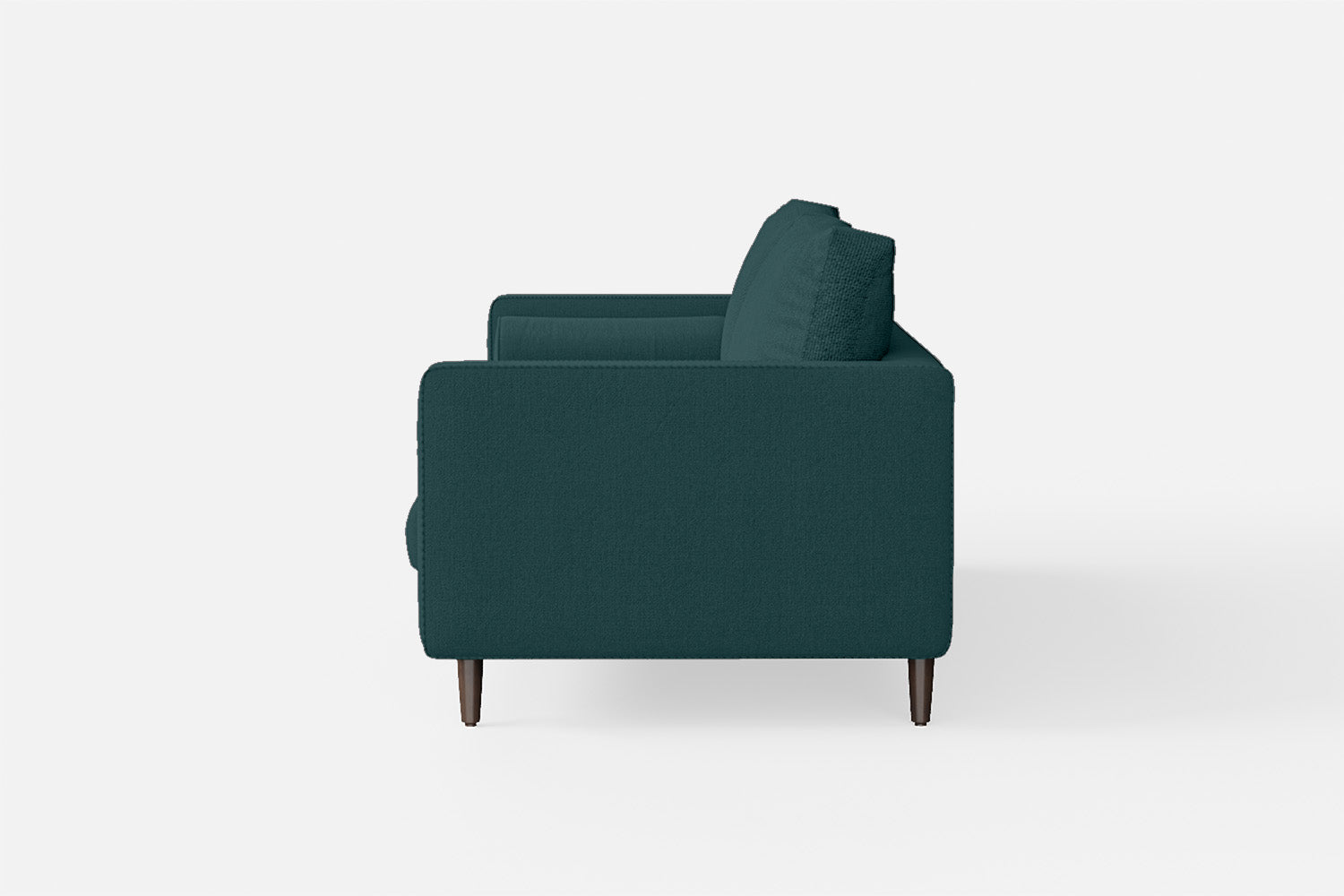 Gela 2 Seater Sofa Teal Linen Fabric