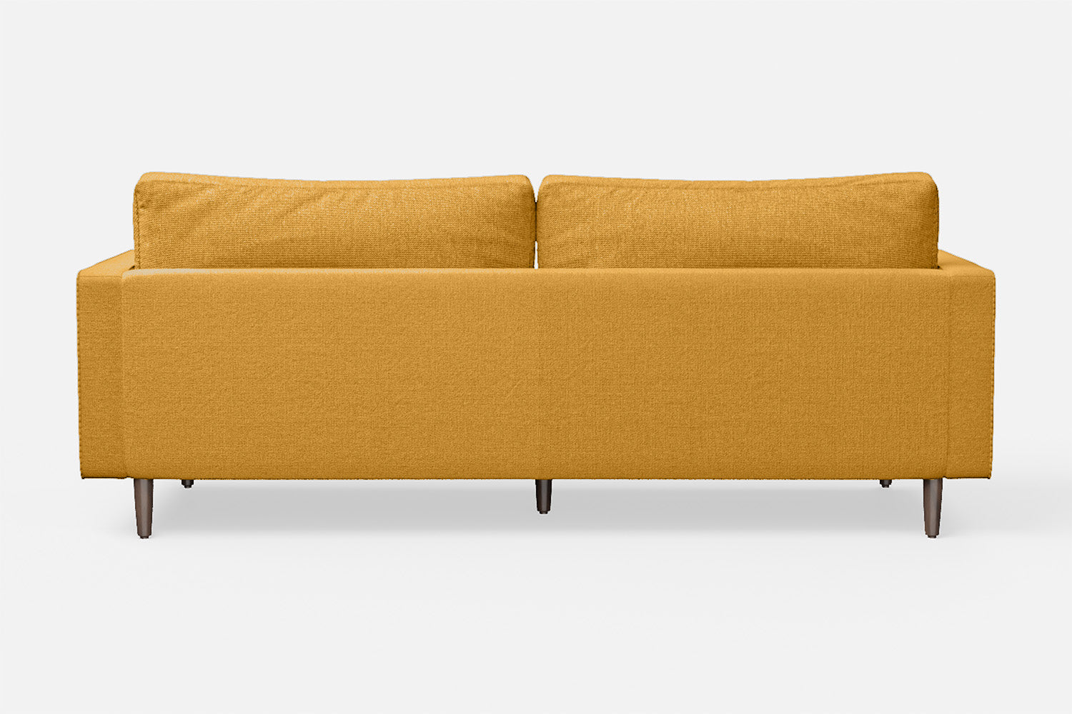 Gela 2 Seater Sofa Yellow Linen Fabric