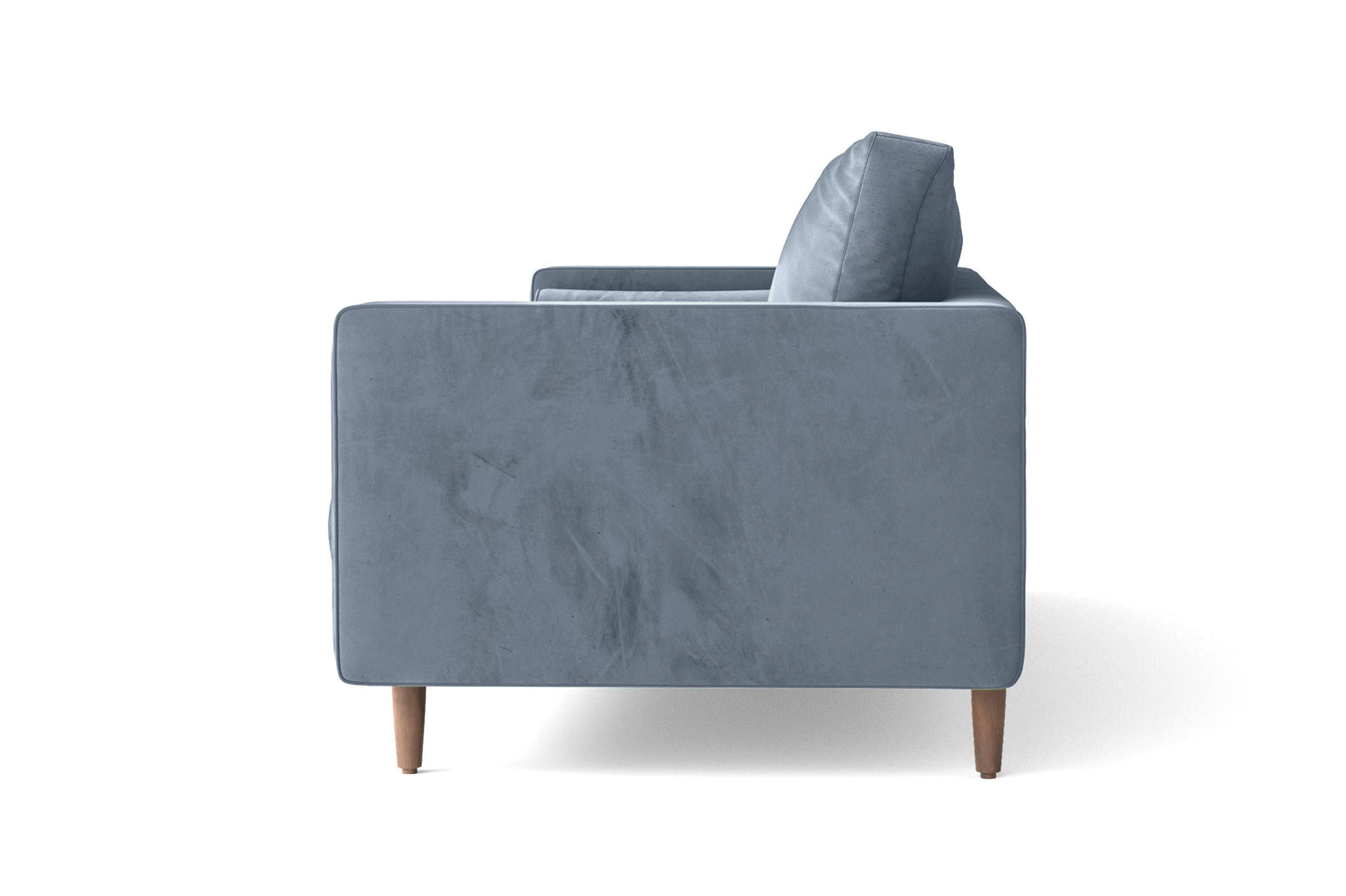 Gela 2 Seater Sofa Baby Blue Velvet