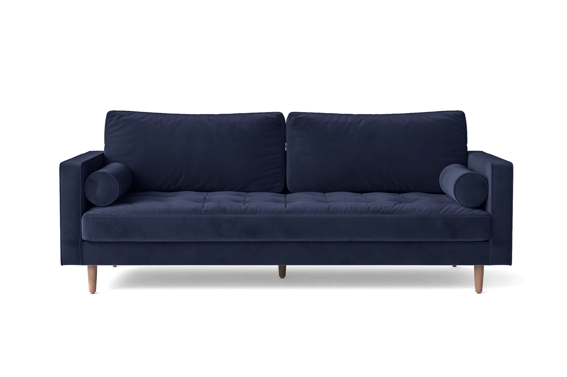 Gela 2 Seater Sofa Dark Blue Velvet