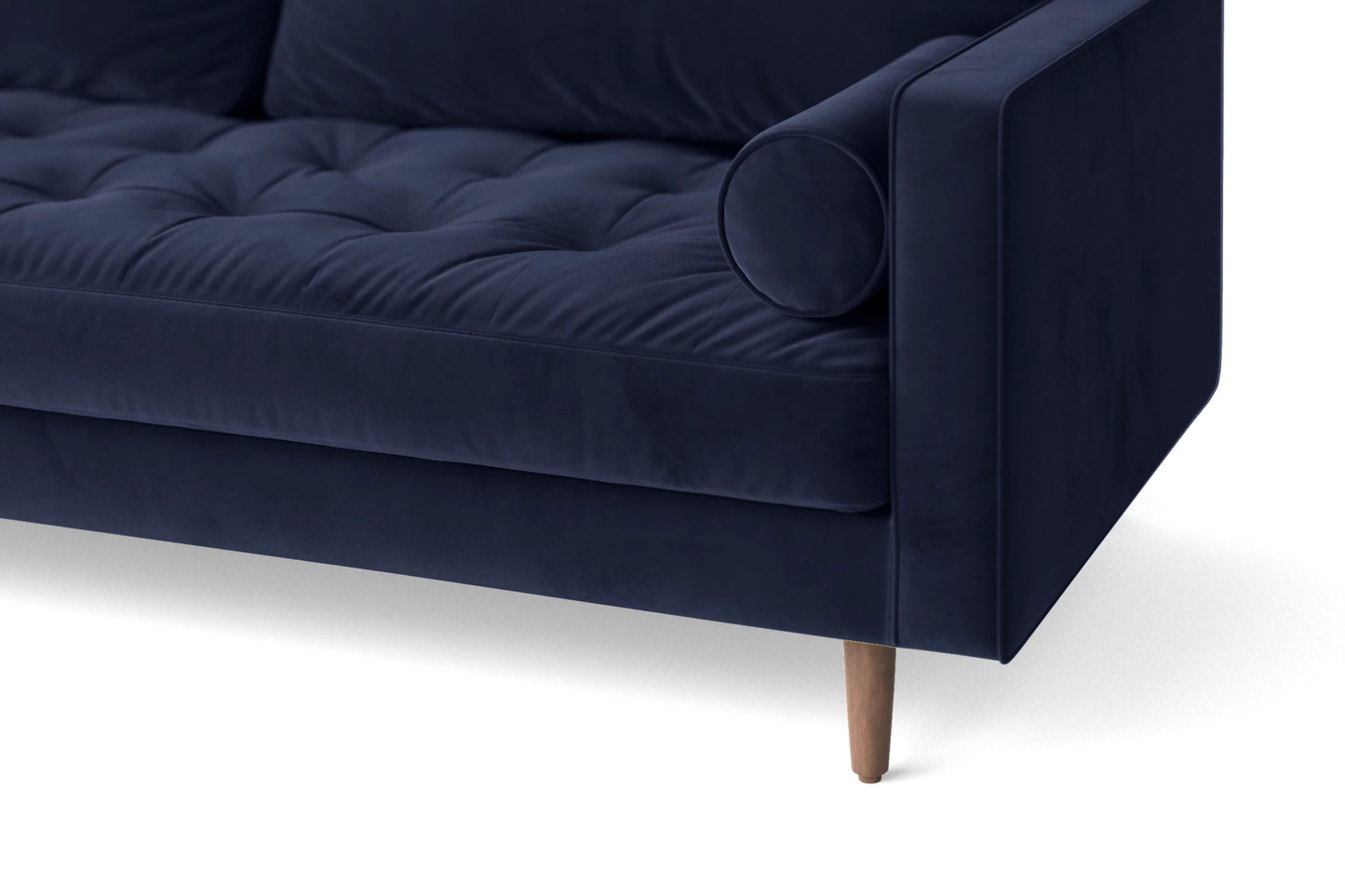 Gela 2 Seater Sofa Dark Blue Velvet