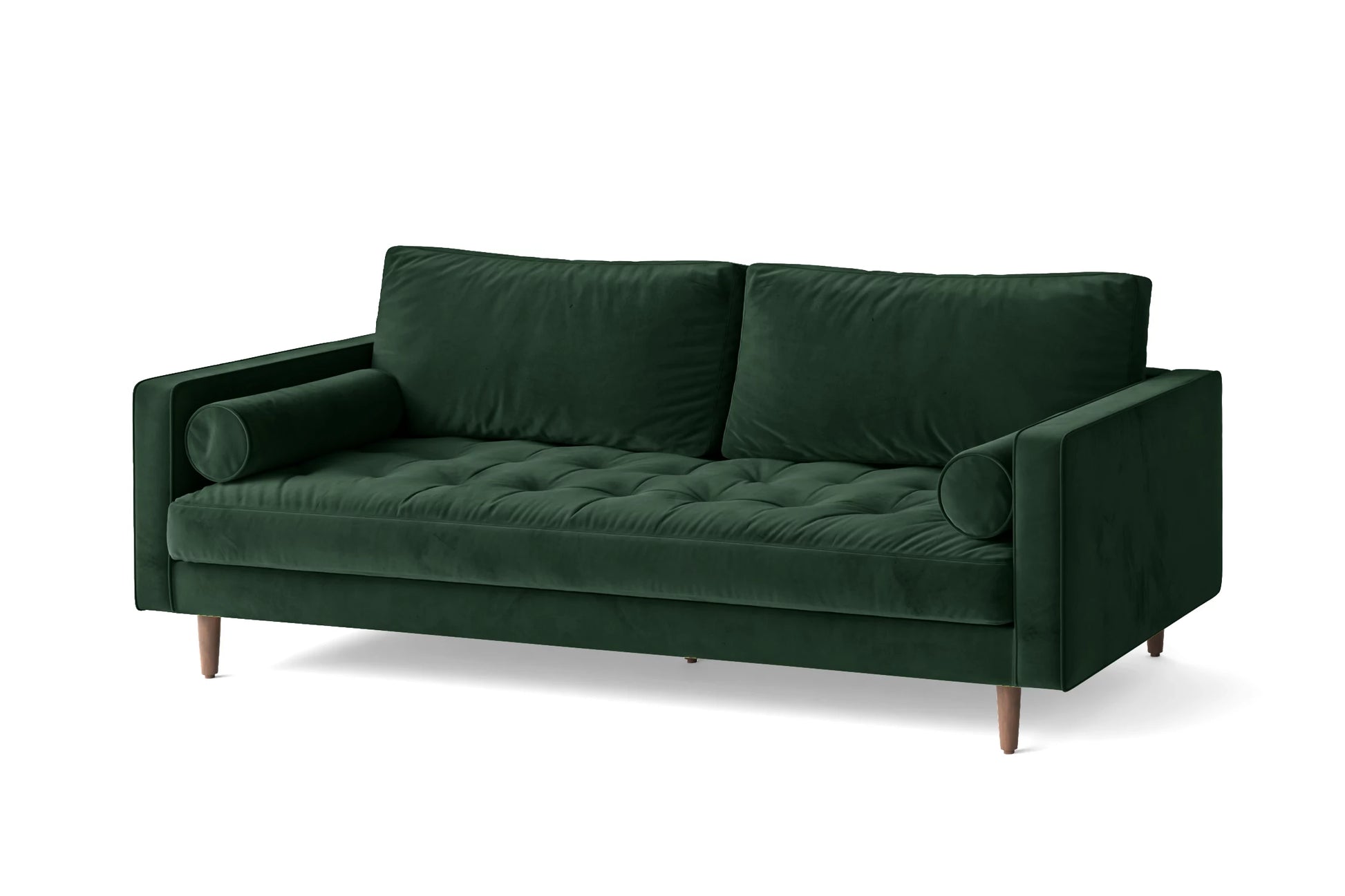 Gela 2 Seater Sofa Green Velvet